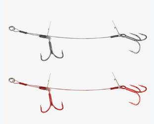 Dozbrojka Savage Gear Carbon49 Double Stinger #2/0 13.5cm 23kg 2szt.  (54884)