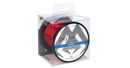 ŻYŁKA SURFCASTINGOWA DREAMLINE SURF (RED) - 0.14mm / 2.8kg / 3000m - 1 szp. MIKADO