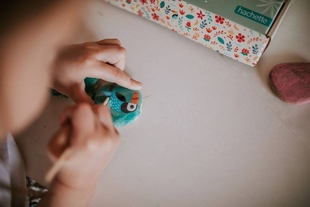 Zestaw kreatywny Kamienie do ozdabiania 6+, Janod