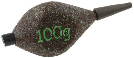 PŁASKI CIĘŻAREK CENTRYCZNY WYMIENNY (C.ZIELONY) - 40 g - op. 10szt MIKADO OMK-23G-40