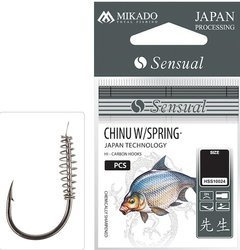 HACZYK DO CIASTA SENSUAL - CHINU Z SPRĘŻYNKĄ  Nr. 6 BN - torebka 4szt MIKADO HSS10024-6-BN