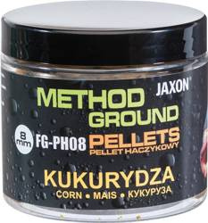 PELLETS HACZYKOWY JAXON METHOD GROUND 8MM KUKURYDZA 100G FG-PH08