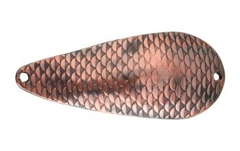 BŁYSTKA WAHADŁOWA - TRACKER Nr 1 / 38 g / 8.5 cm -STARA MIEDŹ MIKADO PMB-WTA-38-OM