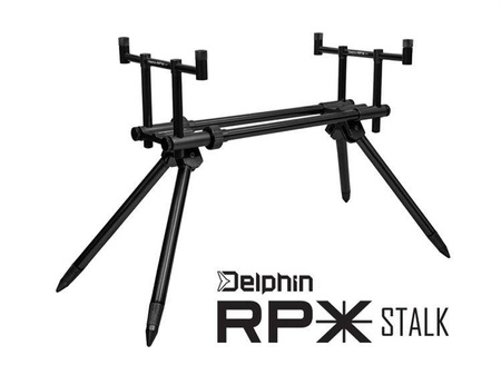 STANOWISKO KARPIOWE RODPOD Delphin RPX Stalk BlackWay Buzzbar na 2 wędki Delphin (101001623)
