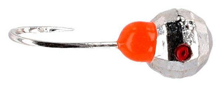 MORMYSHKA OKRĄGŁA DISCO SREBRNA 4.0 - op.5szt. MIKADO AM-POD-002-4.0-DS