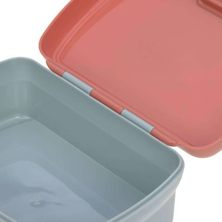 Lassig Zestaw na lunch Lunchbox + Tritanowa butelka - bidon 460 ml About Friends Lis