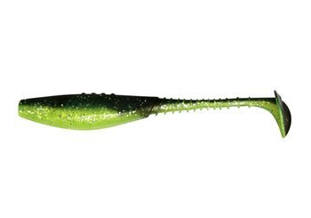 Ripper  Belly Fish PRO 3.5"/8,5cm 3szt./bag CHARTREUSE/BLACK silver glitter     DRAGON CHE-BF35D-30-101