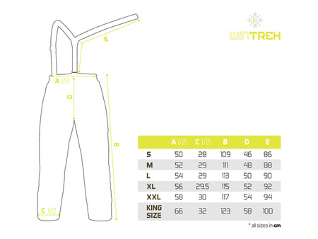 Spodnie Delphin WinTREK KING SIZE Delphin (101004779)