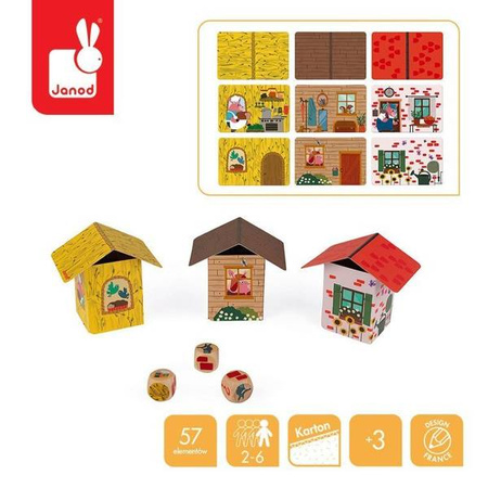 Gra zręcznościowa Trzy świnki, Janod