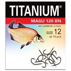 Haczyk Titanium MASU (10 szt.), rozm. 12 Robinson 02-P-120BN-12