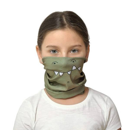 Lassig Wielofunkcyjna chusta komin Flexi Loop Crocodile olive