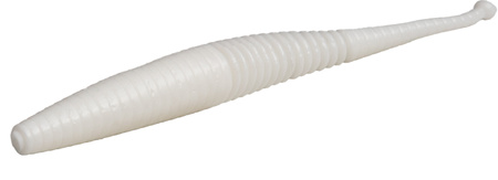 PRZYNĘTA - M-Craft WIGGLY WORM 50mm / WHITE  - op.10szt. MIKADO PMMW-50-W