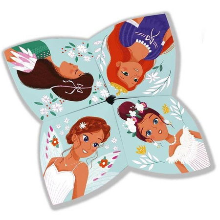 Zestaw kreatywny Papierowe wróżby piekło - niebo 7+, Janod