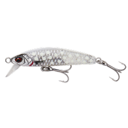 GRAVITY MINNOW 5CM 8G FAST SINKING CRYSTAL WHITE GLOW Savage Gear (73518)