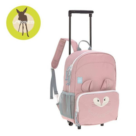 Lassig Plecak na kółkach z odczepianym stelażem 2w1 About Friends Szynszyla  