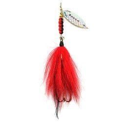 Błystka Mepps GIANT TANDEM rainbo / srebrny 45g