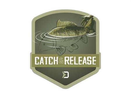 Naklejka Delphin Delphin CATCH and RELEASE 9x8cm Delphin (759010163)