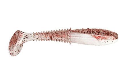 Ripper Invader PRO - RED PEPPER 2"/5cm 5szt./bag WHITE/CLEAR red glitter BOX DRAGON CHE-IV20D-10-930