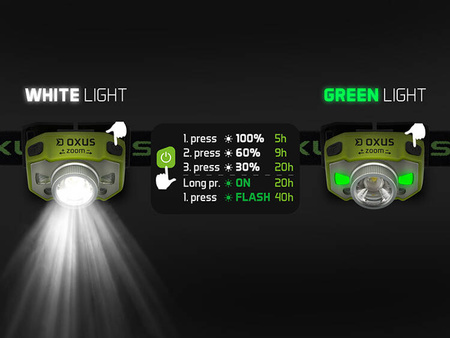 Czołówka Delphin OXUS Zoom Delphin (101003073)