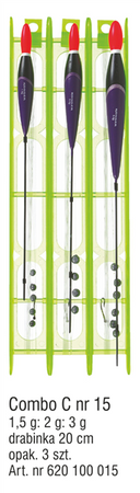 ZESTAW SPŁAWIKOWY COMBO C NR.15 OP.3SZT KONGER 620100015