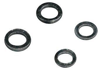 PIERŚCIEŃ ŁĄCZNIKOWY 3.7 mm / CZARNY MAT – op.25szt MIKADO AMC-11645-3.7