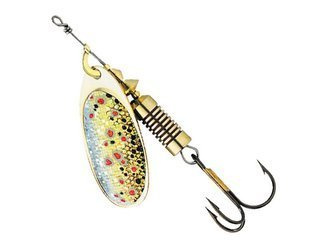 BŁYSTKA OBROTOWA ROZMIAR 5 - 12 GRAM SPINNER EFFZETT NATURE 3D BROWN TROUT DAM 5130012