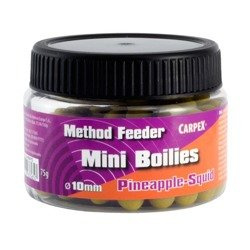 Carpex Method Feeder Mini Boilies - Pineapple-Squid, śr. 10mm, 75g Carpex 64-MM-PIS