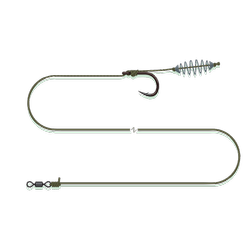 PRZYPON SUMOWY DO PASTY PELLETOWEJ 60CM 0.75MM/1.20MM #2/0 SINKING MADCAT (70983)