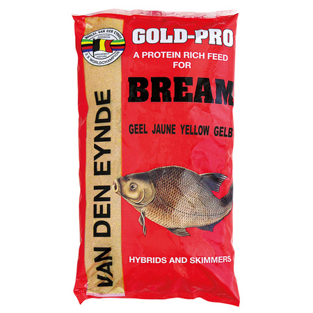 Zanęta MVDE Gold Pro Bream na leszcza hit, Yellow - Żółta 1kg Van Den Eynde EZ-BRY