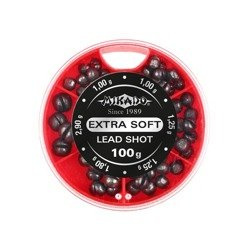 CIĘŻARKI WĘDKARSKIE ŚRUCINY OŁÓW ŚRUT MIKADO "DUŻE" - ZESTAW B - 100 g MIKADO OMS-DB-100