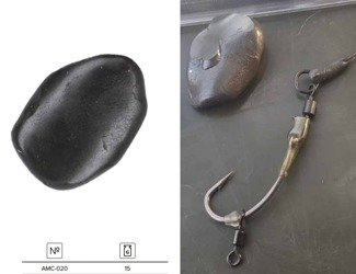 MASA DOCIĄŻAJĄCA 15G BLACK - op.1szt MIKADO AMC-020