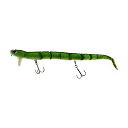 3D SNAKE 20CM 25G FLOATING GREEN SNAKE Savage Gear (63508)
