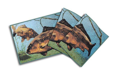 Wycieraczka 3D kapr pod wodą 60x40cm Delphin (795000106)