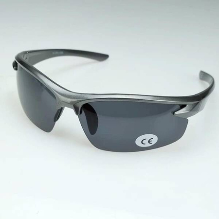 Okulary wędkarskie polaryzacyjne szare Robinson 93-SPO-033S