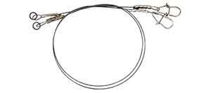 Savage Gear Titanium Jerkbait Trace 30cm 0.6mm 25kg Needle Snap 2pcs (54875)