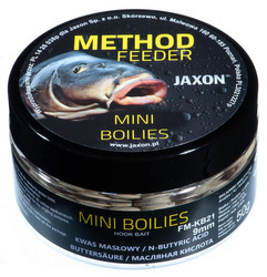 KULKI MINI METHOD FEEDER 9MM KWAS MASŁOWY 50G JAXON FM-KB21