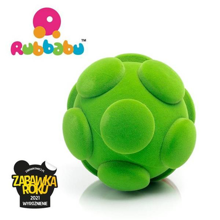Rubbabu Zestaw 6 sensorycznych piłek z delikatną fakturą (opakowanie zbiorcze 6 szt.)