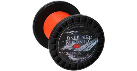 PLECIONKA - NIHONTO FINE BRAID - 0.08mm/4.59kg/900m - FLUO POMARAŃCZOWA - op.1szp. MIKADO Z37O-008-900