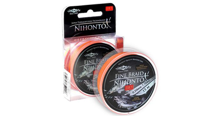 PLECIONKA NIHONTO FINE BRAID  016 ORANGE 15M