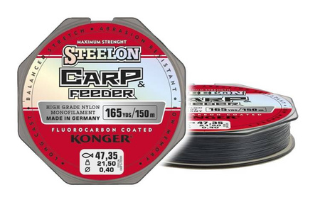 ŻYŁKA STEELON CARP & FEEDER FC 40/150m KONGER 263150040