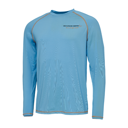 AQUA UV LONG SLEEVE TEE XL BONNIE BLUE Savage Gear (73662)