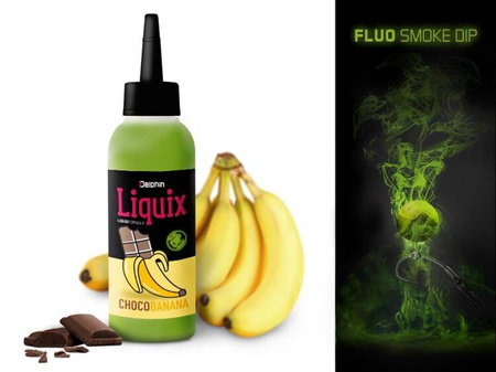 Fluo dip D SNAX LiquiX /100ml Czekoladowo-Bananowy Delphin (101003537)