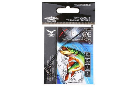 PRZYPON TYTANOWY Z KR. AGR 20cm / 10 kg - op.2 szt MIKADO ZG11-010