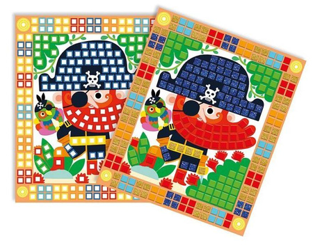 Zestaw kreatywny Mozaika Piraci 5+, Janod