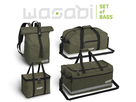 Zestaw Toreb WASABI CarryMID + CarryBIG + Coolbag + Rucksack Delphin (101006457)