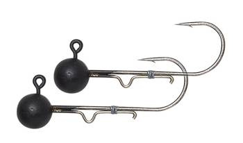 TUNGSTEN BALL JIGHEAD #3/0 10.6G MATT BLACK 2PCS Savage Gear (82291)