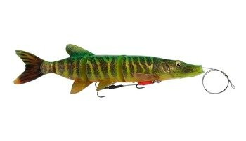 Szczupak Savage Gear 4D Line Thru Pike 25cm 110g SS 03-Fire Tiger (61789)
