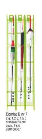 ZESTAW SPŁAWIKOWY COMBO B NR.7 OP.3SZT KONGER 620100007