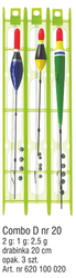 ZESTAW SPŁAWIKOWY COMBO D NR.20 OP.3SZT KONGER 620100020
