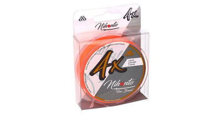 PLECIONKA NIHONTO FINE BRAID  016 ORANGE 15M
